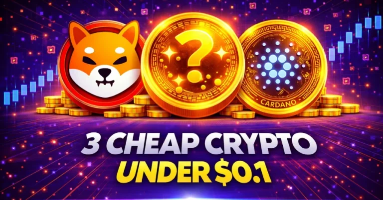 Top 3 Cheap Cryptos Under $0.1: Crypto Market Turns Bullish As Investors Shift Focus