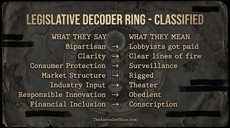 The CLARITY Act uses Bank Secrecy laws to quietly kill decentralized access without ever banning code